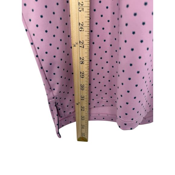 Greyson Golf Polo Men XL Icon Mauve Mist Polo Performance Stretch Wolf Logo - Picture 8 of 9
